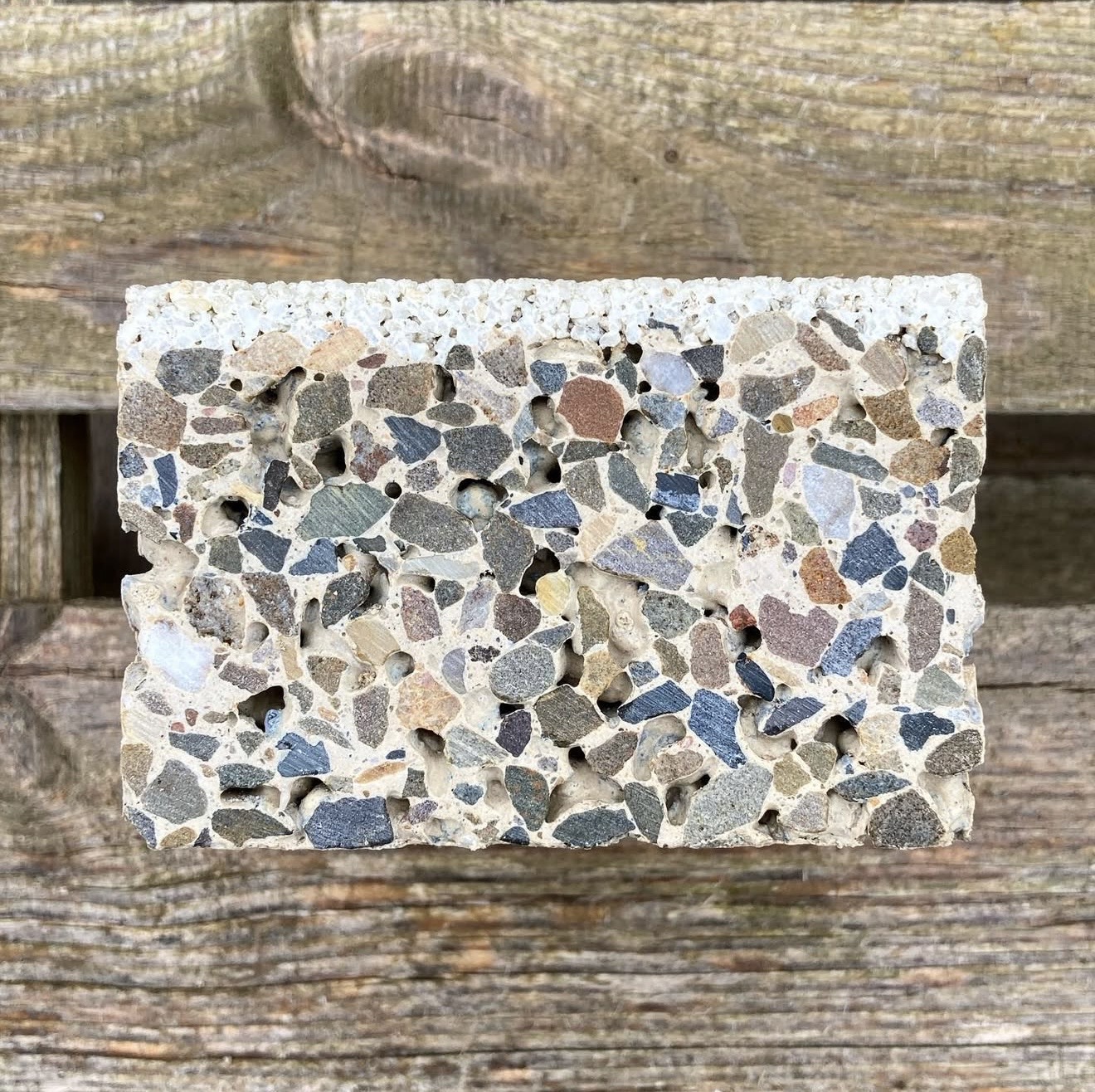 Béton perméable