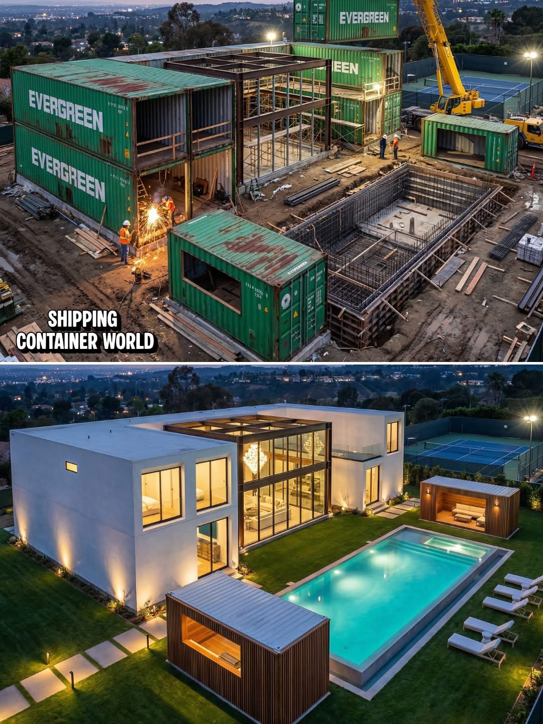 Villa containers